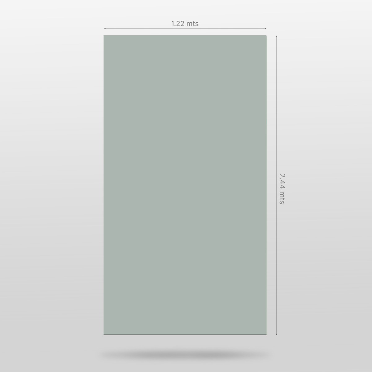 Laminado FENIX Verde Kitami, 1.22 x 2.44 m, espesor 0.7 mm