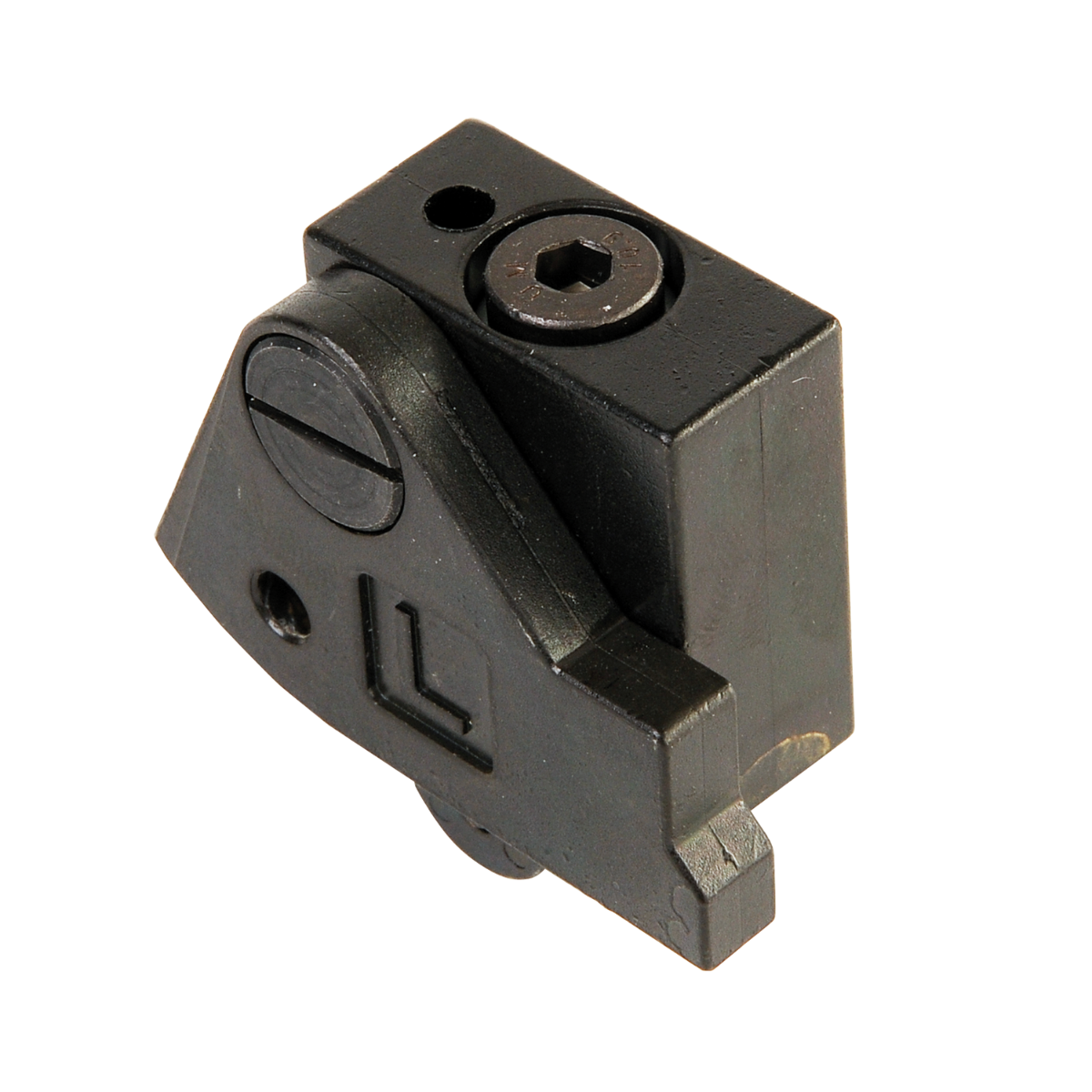 Tope giratorio izquierdo para regla de MINIPRESS.