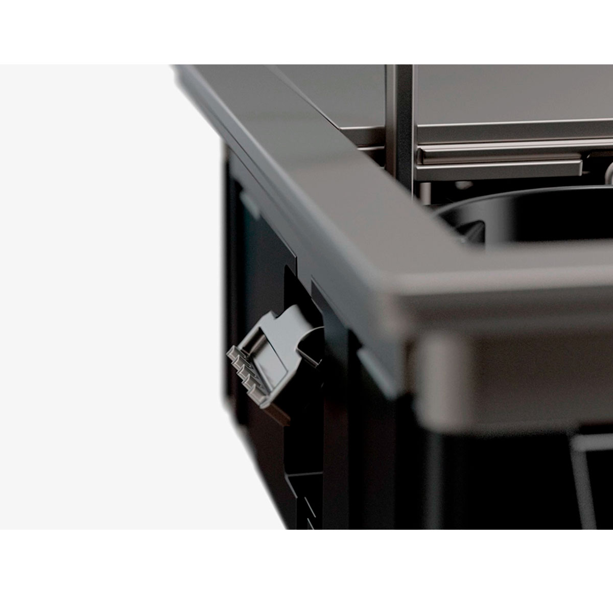 Multicontacto VERSA HIT para embutir, 2 sockets, acabado acero inox