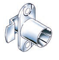 Cerraduras de montaje vertical con pestillo expuesto para puerta o cajón de madera