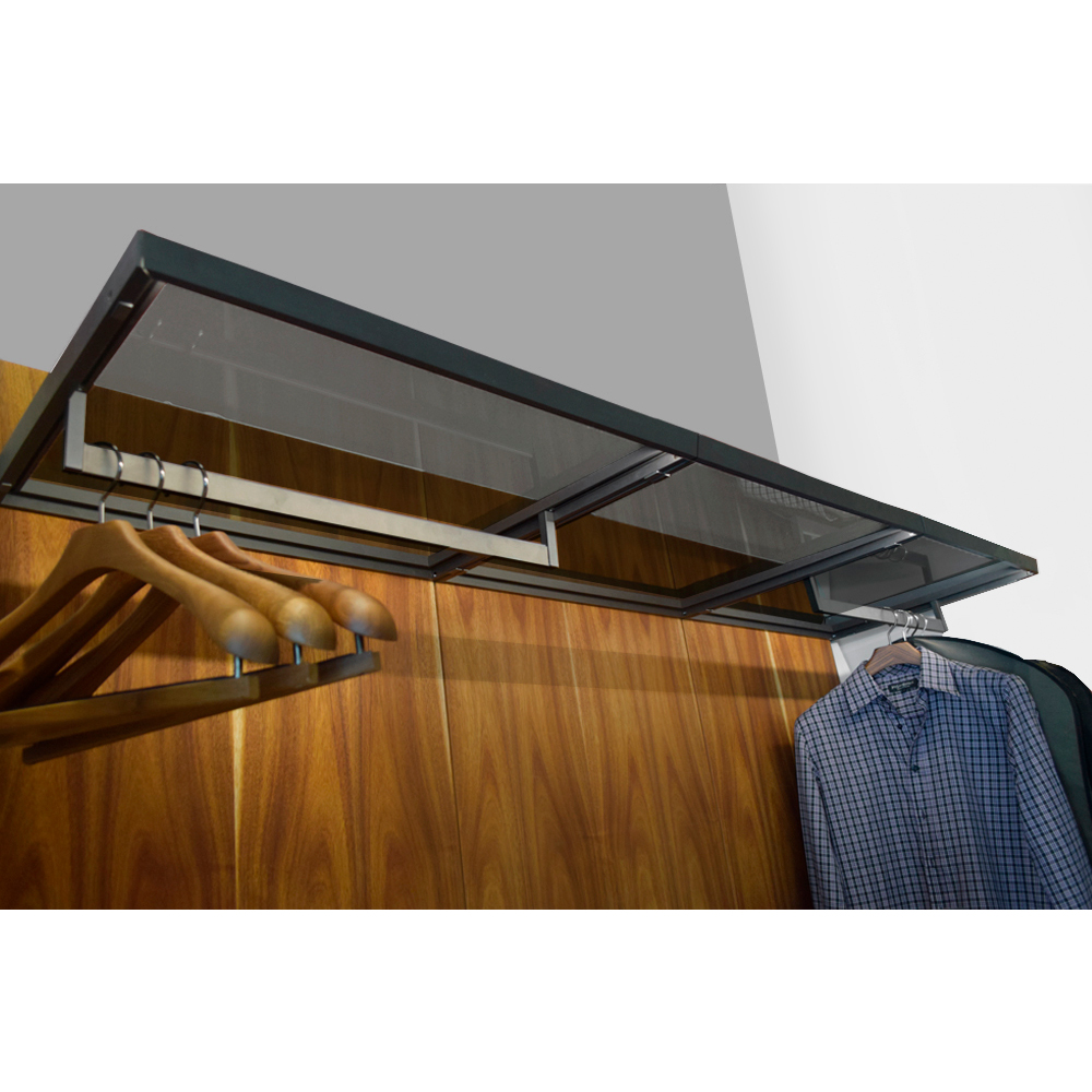 Perfil LUMIX para Sistema VERTIKO para entrepaños de cristal