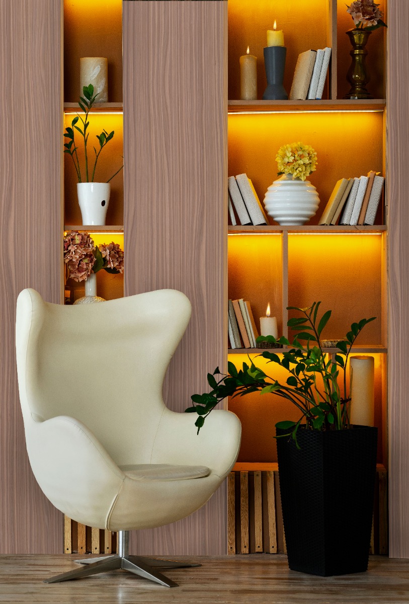 Chapa precompuesta ALPI Wavy American Walnut (12.19) Largo 3.15 m 