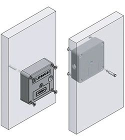 Cerradura electrónica CAPTURA para locker, acabado negro  