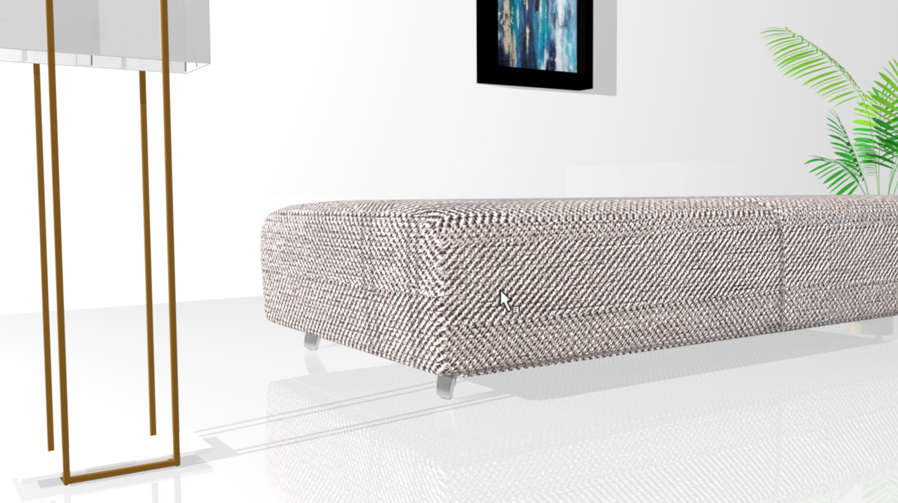 Pata WINTER, altura 105 mm, acabado satinado