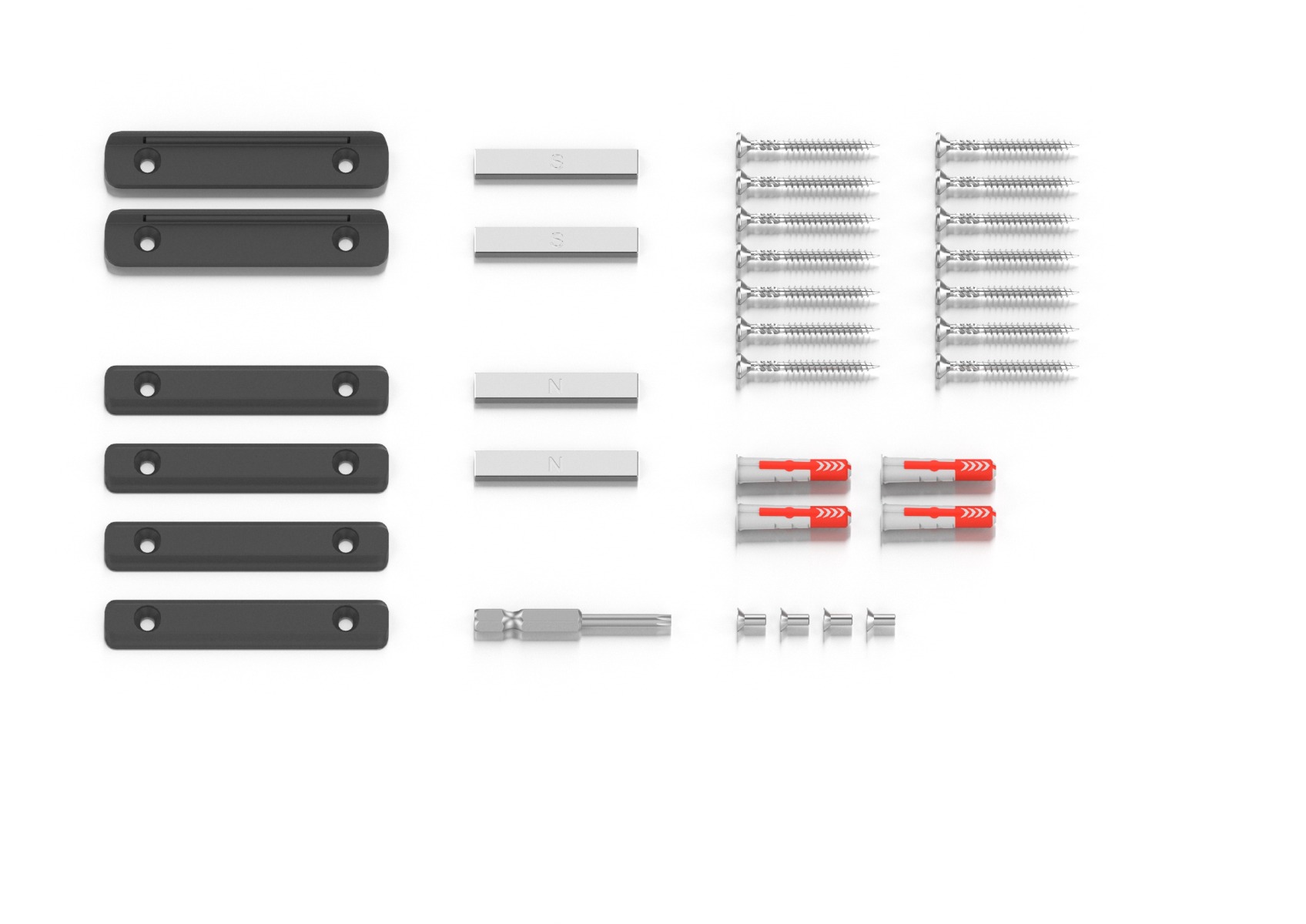 Set de accesorios adicionales para bisagras Funktional XL (producto opcional)