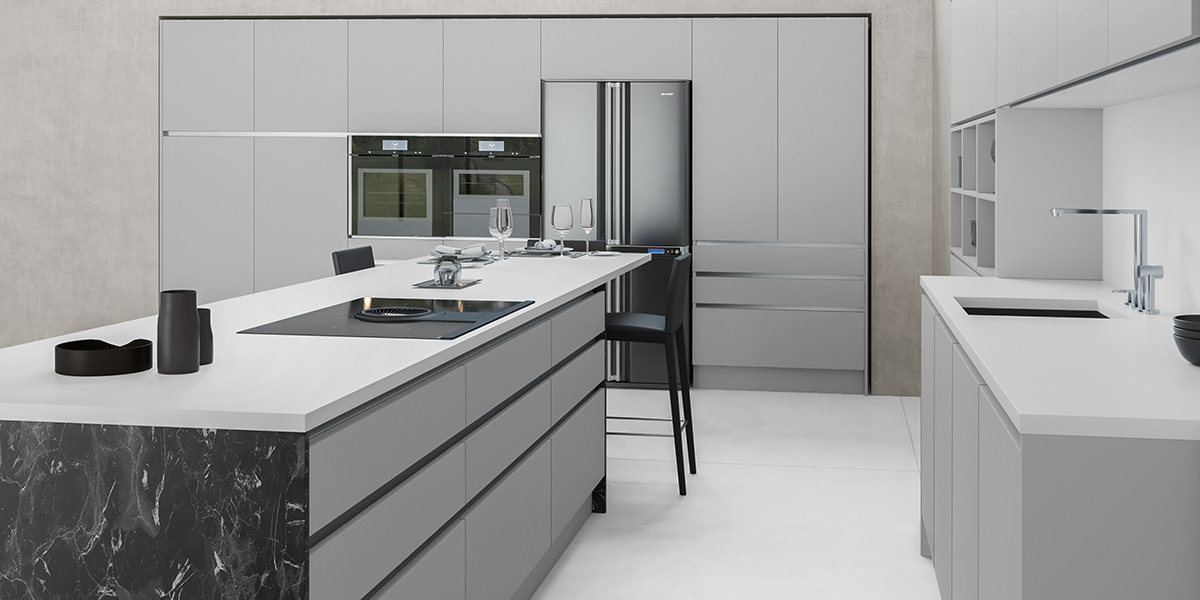 Panel ZENIT METALDECO GRIS-3 NUBE medida 2750 x 1220 mm. espesor 18 mm