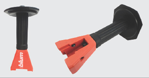 Herramienta para instalación a presión de bisagras