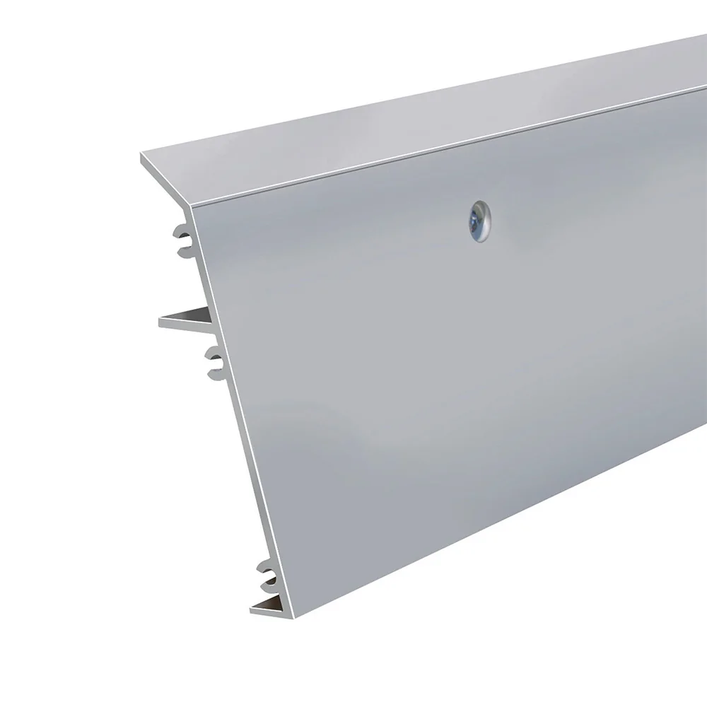 Zoclo para instalación de Burlete en puertas de madera