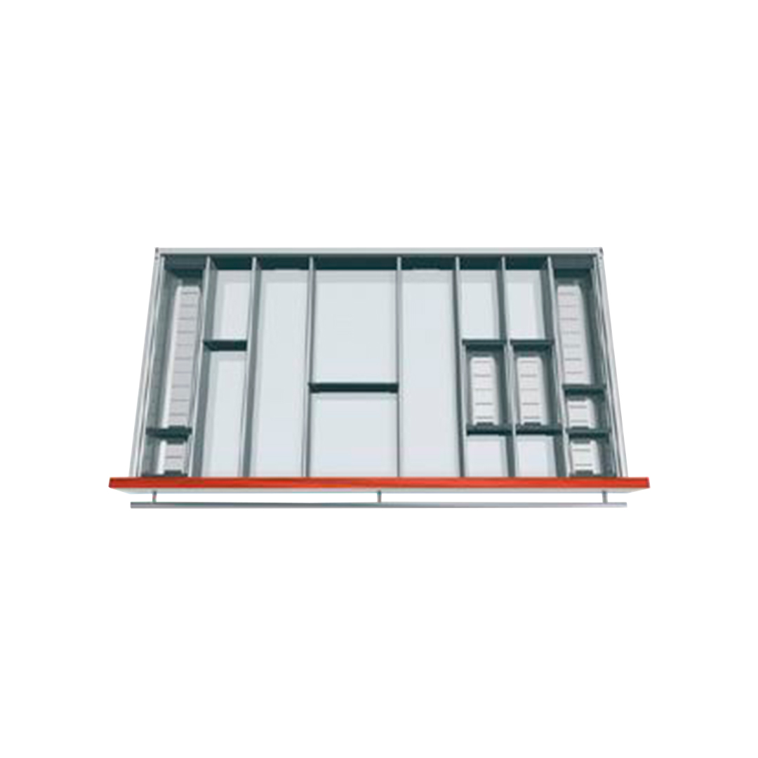 Organizador para piezas pequeñas ORGA-LINE para cajón cubertero TANDEMBOX, con ancho de 1000 mm
