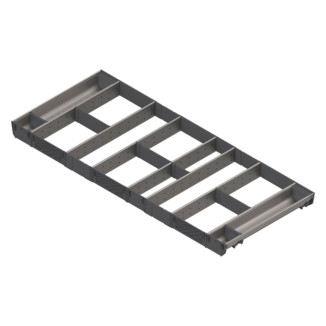 Organizador para utensilios de cocina ORGA-LINE para cajón cubertero TANDEMBOX, con ancho de 1200 mm