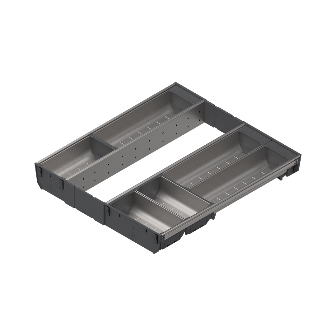 Organizador cubertero ORGA-LINE para cajón cubertero TANDEMBOX, con ancho de 500 mm