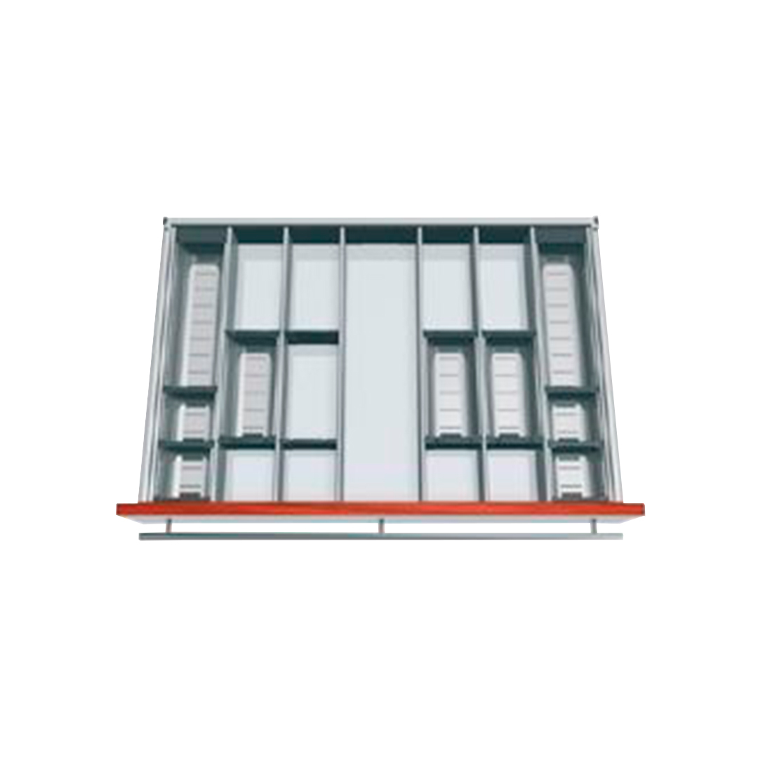 Organizador para piezas pequeñas ORGA-LINE para cajón cubertero TANDEMBOX, con ancho de 900 mm