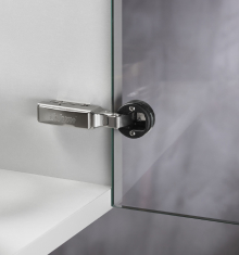 Bisagra 94 grados para puertas de cristal