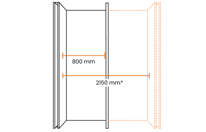 REVEGO uno ancho interior